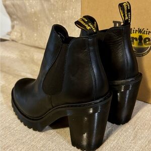Dr. Martens Black Leather Chelsea Boots